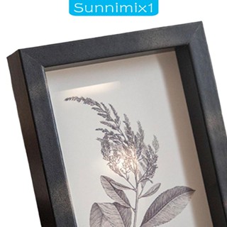 [Sunnimix1] กรอบรูปไม้ ทรงสี่เหลี่ยม สไตล์นอร์ดิก สําหรับแขวนตกแต่งผนังห้องนอน ห้องนั่งเล่น