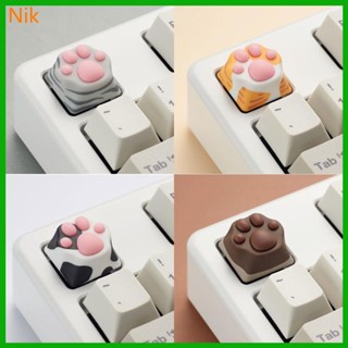 ปลอกกุญแจซิลิโคน ลายการ์ตูนแมว สําหรับ Cherry MX Switches Kitty Key