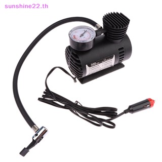 Dousun เครื่องปั๊มลมยางรถยนต์ แบบพกพา 12V 300psi 15LPM TH