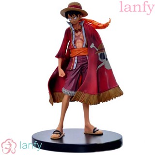 Lanfy Monkey D Luffy Christmas Anime โมเดลการ์ตูนอนิเมะ 17 ซม.