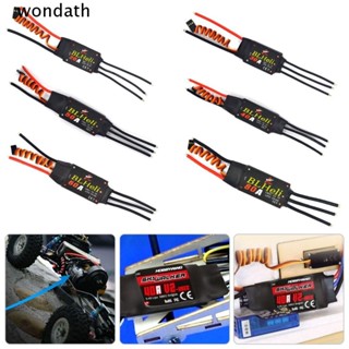 Wonda ตัวควบคุมความเร็ว พร้อม UBEC 20A 30A 40A 50A 60A 80A Brushless ESC DIY BLHeli 2-6S RC โดรน ESC คอร์ดคอปเตอร์ เครื่องบินบังคับ