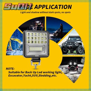 Suqi ไฟเตือนรถบรรทุก ไฟมาร์กเกอร์ LED DC 12V กันน้ํา ทนทาน อุปกรณ์เสริม สําหรับรถยนต์