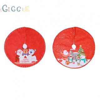 ⭐NEW ⭐Christmas Tree Skirt Base Santa Apron Floor Mat Ornament Home Decoration 1 PC