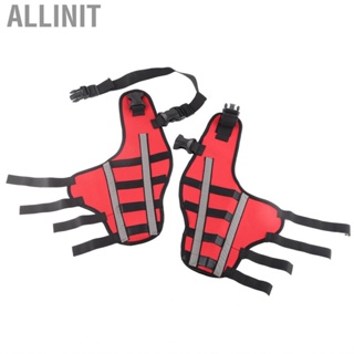 Allinit Pet Dog  Leg Brace Elastic Shockproof Knee Pads With Reflective Strips Wrap