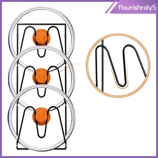 [Flourishroly5] อุปกรณ์เมาท์ขาตั้งเหล็ก สําหรับติดผนัง ประตูตู้กับข้าว