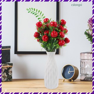 แจกันต้นไม้ แอปเปิ้ลประดิษฐ์ พลาสติก DIY สําหรับตกแต่ง 4 ชิ้น