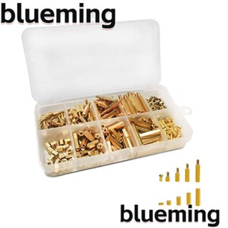 Blueming2 เมนบอร์ดทองเหลือง PCB แกนหกเหลี่ยม M3 พร้อมสกรู และน็อต DIY 240 ชิ้น