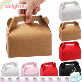 SOLIGHTER ใหม่ ที่วางอาหาร เค้ก ของขวัญวันเกิด งานแต่งงาน คริสต์มาส 5 สี 5 ชิ้น