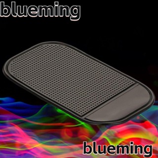 Blueming2 แผ่นแดชบอร์ด PU เมาท์ดิสก์ แดชบอร์ดรถยนต์ ที่วางโทรศัพท์เหนียว