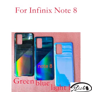 ใหม่ ฝาครอบแบตเตอรี่ด้านหลัง สําหรับ Infinix Note 8 Infinix Note 11 Note 11s 1 ชิ้น