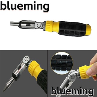 Blueming2 ประแจไขควง ด้ามจับกลม สีเหลือง หมุนได้ 180 องศา ปรับได้