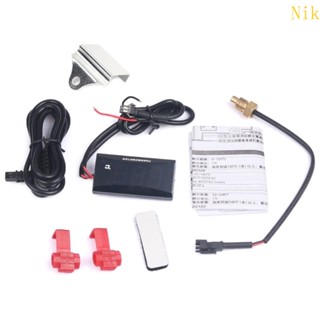 เครื่องวัดอุณหภูมิน้ําดิจิทัล CAPA 12V 0 120 สําหรับรถจักรยานยนต์°C จอแสดงผลดิจิตอล