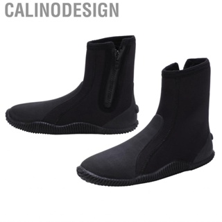 Calinodesign 1Pair 7mm Thickened Diving Boots  Slip Sole Dive Flood Shoes