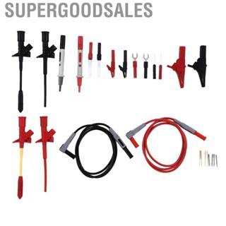 Supergoodsales Multimeter Test Leads Kit Brass PA Automotive Probes for Industry Electronics New