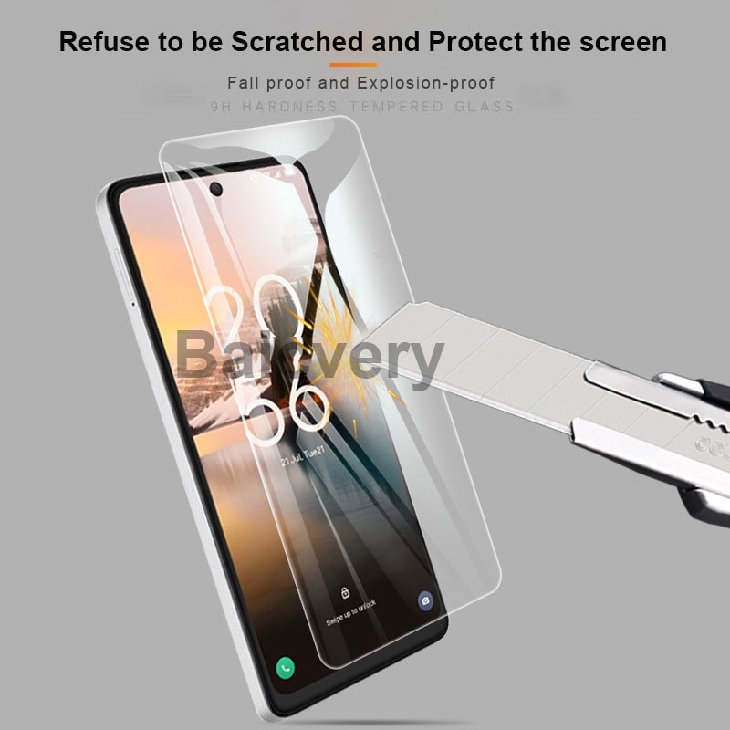 ใช้งานร่วมกับ ZTE Nubia Focus 5G NX302J Pro Z2351N ฟิล์มกระจกนิรภัย