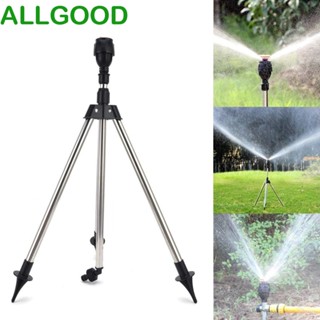 Allgoods 360° ตัวยึดชลประทาน หัวฉีดหมุนอัตโนมัติ 360° ขาตั้งกล้องหัวฉีดน้ํา แบบหมุนอัตโนมัติ ถอดออกได้ สําหรับรดน้ําต้นไม้