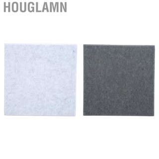 Houglamn 12Pcs Polyester Fiber Acoustic Panels  Proof Padding for Rehearsal Rooms