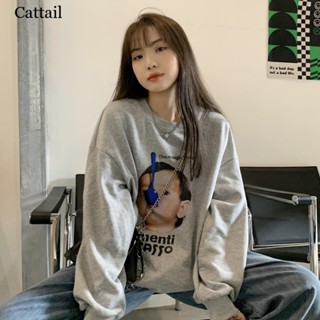 Cattail เสื้อกันหนาว เสื้อฮู้ด INS คุณภาพสูง มีชีวิตชีวา ทันสมัย A98J2BH37Z230911