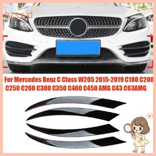 อะไหล่แถบไฟตัดหมอก ติดกันชนหน้า แบบเปลี่ยน สําหรับ Mercedes Benz C Class W205 2015-2019 C180 C200 4 ชิ้น