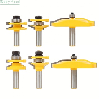 【Big Discounts】Router Bit 3pcs Matched Standard Metal Ogee Cutter Parts Tenon Cutters#BBHOOD