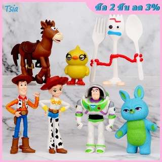 Rx ตุ๊กตาฟิกเกอร์ Toy Story 4 Series 7 ชิ้น สําหรับตกแต่งบ้าน ออฟฟิศ