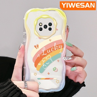 เคสโทรศัพท์มือถือ ซิลิโคนใส กันกระแทก ลายการ์ตูนสายรุ้ง สําหรับ Xiaomi Poco X3 NFC Poco X3 Pro Poco X3 GT Poco X4 NFC X4 GT M3 F4