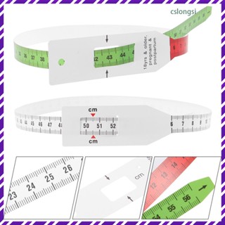 Cslongsi เทปวัดร่างกาย เส้นรอบวงศีรษะ กระชับสัดส่วน สําหรับเด็กทารก 2 ชิ้น