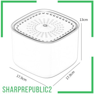 [Sharprepublic2] ชามใส่น้ําดื่ม ความจุขนาดใหญ่ สําหรับสัตว์เลี้ยง สุนัข แมว