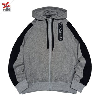 เสื้อฮู้ด วันพีช สีเทา (Sweater Hood One Piece )