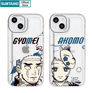 Suntaiho เคสโทรศัพท์มือถือแบบนิ่ม TPU กันกระแทก ลายอะนิเมะญี่ปุ่น สําหรับ Oppo A16-4G A16S A54S A5S A7 2018 AX5S AX7 A7N A12 A12S A11K A15 A15S