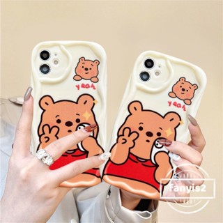 เคสโทรศัพท์มือถือ ลายการ์ตูนหมี Winnie สําหรับ OPPO A58 A98 A78 A17 A77s A53 A93 A95 A97 A57 A92S 5G A16 A17k A57 A76 A96 A16s A15s A5s A7 A3s A5 A9 A54 A74 A94 A93 A53 A33