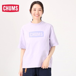 Chums/qiaqia เสื้อยืดลําลอง แขนสั้น พิมพ์ลายนก สไตล์ญี่ปุ่น แฟชั่นสําหรับผู้ชาย และผู้หญิง