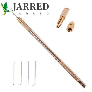 Jarred เข็มปักวิกผม ด้ามจับทองแดง ทนทาน 5 ชิ้น ต่อชุด DIY