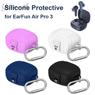 เคสหูฟังไร้สาย ซิลิโคน แบบพกพา สําหรับ EarFun Air Pro 3