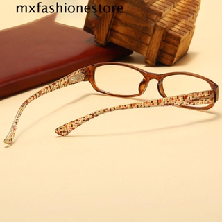 Mxfashione แว่นตาอ่านหนังสือ เรซิ่น ป้องกันรังสียูวี ป้องกันแสงสีฟ้า สําหรับผู้หญิง