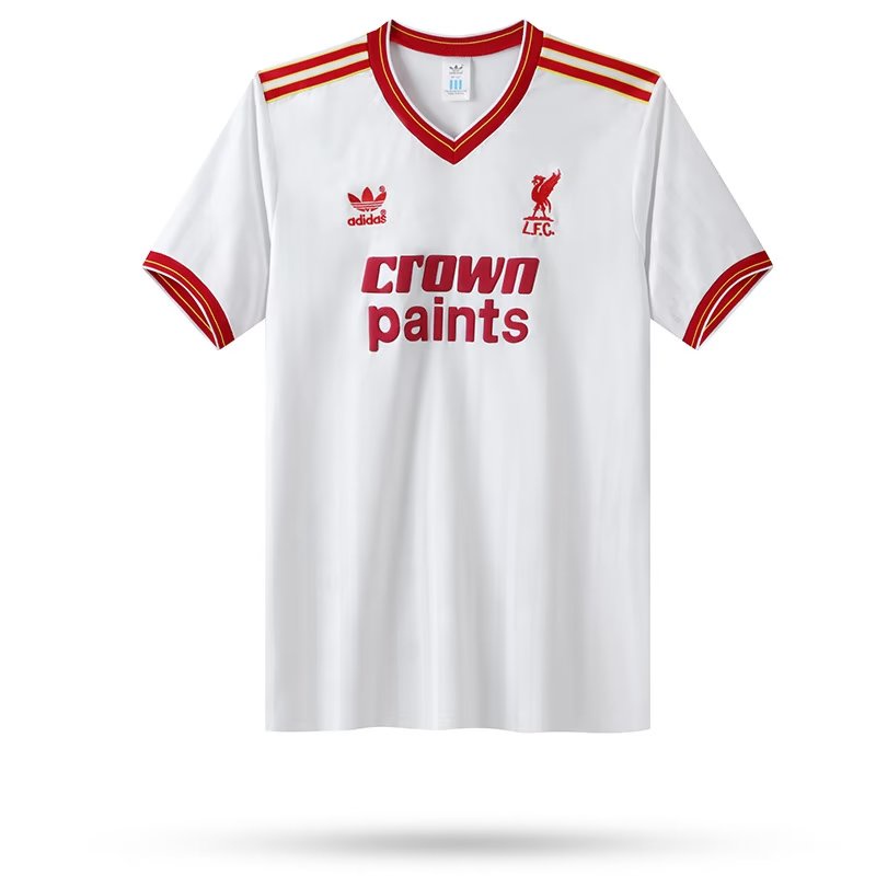 เสื้อกีฬาแขนสั้น ลายทีมชาติฟุตบอล Liverpool 1985-1987