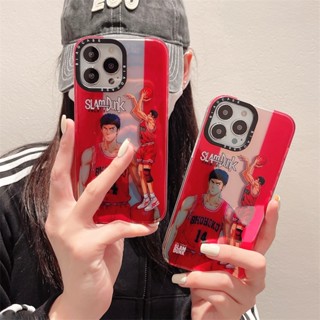 เคสโทรศัพท์มือถือแบบแข็ง ผิวด้าน กันรอยกล้อง ลายการ์ตูน SLAM DUNK Rukawa หรูหรา สําหรับ iPhone 14 Pro Max 13 12 11 Pro Max