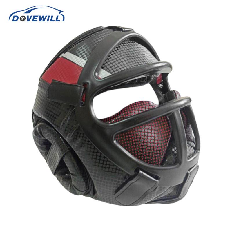 [Dovewill] Head Protection Boxing Head Protection Arts Karate Headgear Cap for Taekwondo Sparring Kickboxing Kids Adult