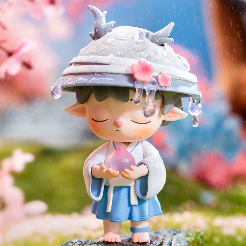 [ของแท้] Heyone Mimi Peach Blossom Spring Series กล่องสุ่ม ตุ๊กตาตัด เทรนด์ เพลย์เซอร์ไพรส์ ของขวัญ ของเล่นแฟชั่น ของขวัญคริสต์มาส