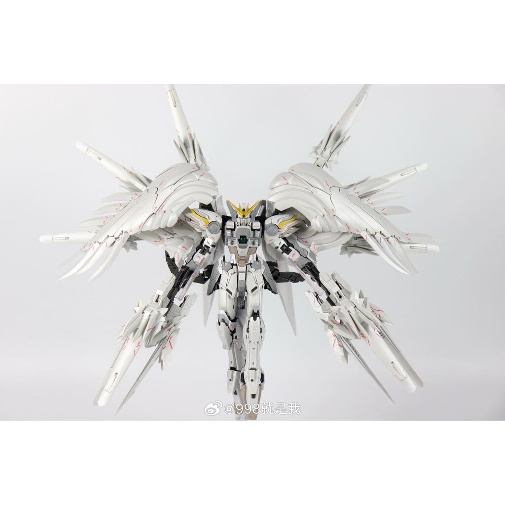 สต็อคในไทยพร้อมส่ง [Daban] MG 1/100 8827 XXXG-00YSW Wing Show White Prelude [Plastic Model Kit]