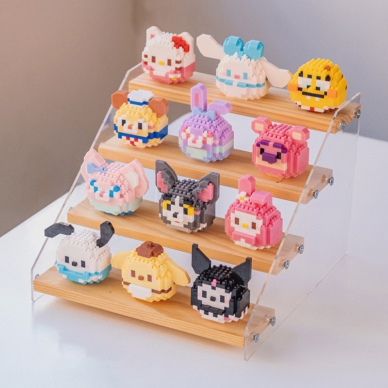 บล็อกตัวต่อของเด็ก ของเล่นเด็กผู้หญิง 1 เลโก้นาโน ตัวต่อเลโก้ มิติ ตุ๊กตาการ์ตูนของเล่นของขวัญอินเทรนด์ บล็อกตัวต่ออนุภาคขนาดเล็ก 1 ของขวัญ/บล็อกตัวต่อ/เครื่องประดับ/ของเล่นของขวัญ/รุ่น ของน่ารักๆ - รูปที่ 6