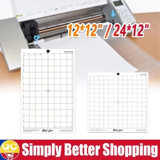 โปร่งใสแผ่นรองตัดกระดาษแผ่นรองตัด แบบ PVC โปร่งใสป้องกันการเคลื่อนไหว12 * 12 /12*24นิ้ว