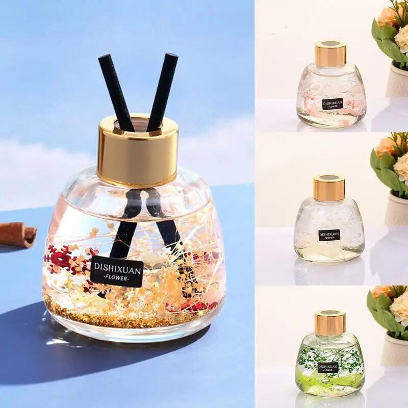 Car Perfume Air Freshener Glass Bottle Long Lasting Fragrance Ornaments Luxury Car Perfume Auto Perf