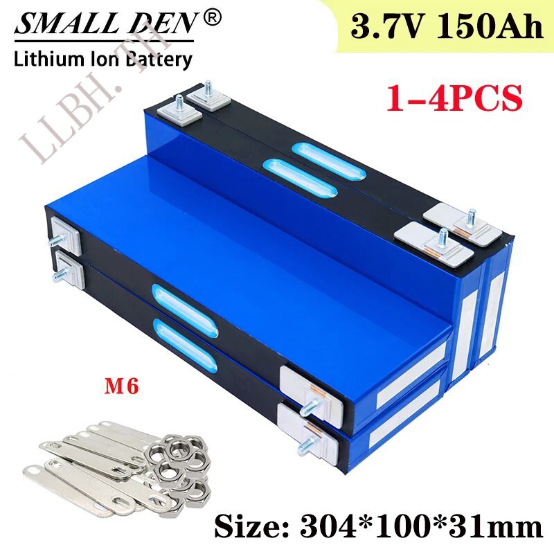 1-4PCS 3.7V 141Ah 150A CATL NMC Electric Vehicle Lithium Battery Power Battery for Electric Motorcycle Car RV Energy Sto