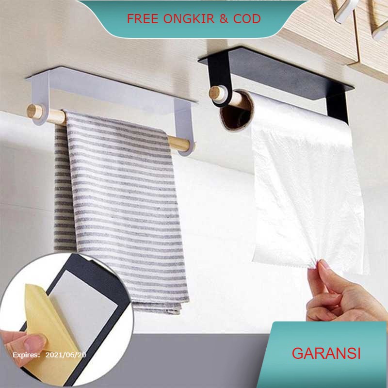 GANTUNGAN ที่วางผ้าเช็ดตัวอเนกประสงค์ รุ่นม้วน - H25 Vellorystore