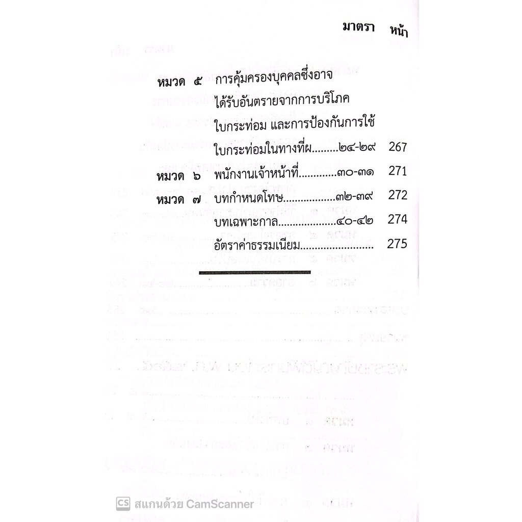 (ตำหนิ)ประมวลกฎหมาย ยาเสพติด พ.ศ.2564 พร้อม พ.ร.บ.วิธีพิจารณาคดียาเสพติดพ.ศ.2550 พิมพ์ พ.ย.65 (ขนาดกลาง ปกอ่อน) JUSTICE - รูปที่ 5