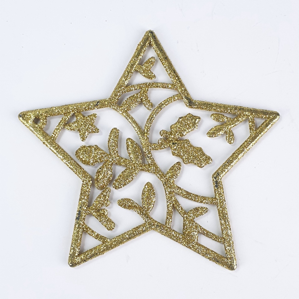 PP-ของตกแต่งต้นคริสต์มาส 2ชิ้น/แพ็ค 0.4x10.8x11ซม.HR19-680