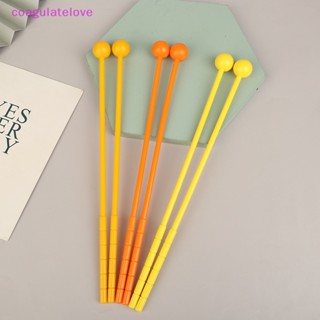 Coagulatelove ไม้ตีกลองพลาสติก ของเล่นเครื่องดนตรี สําหรับเด…