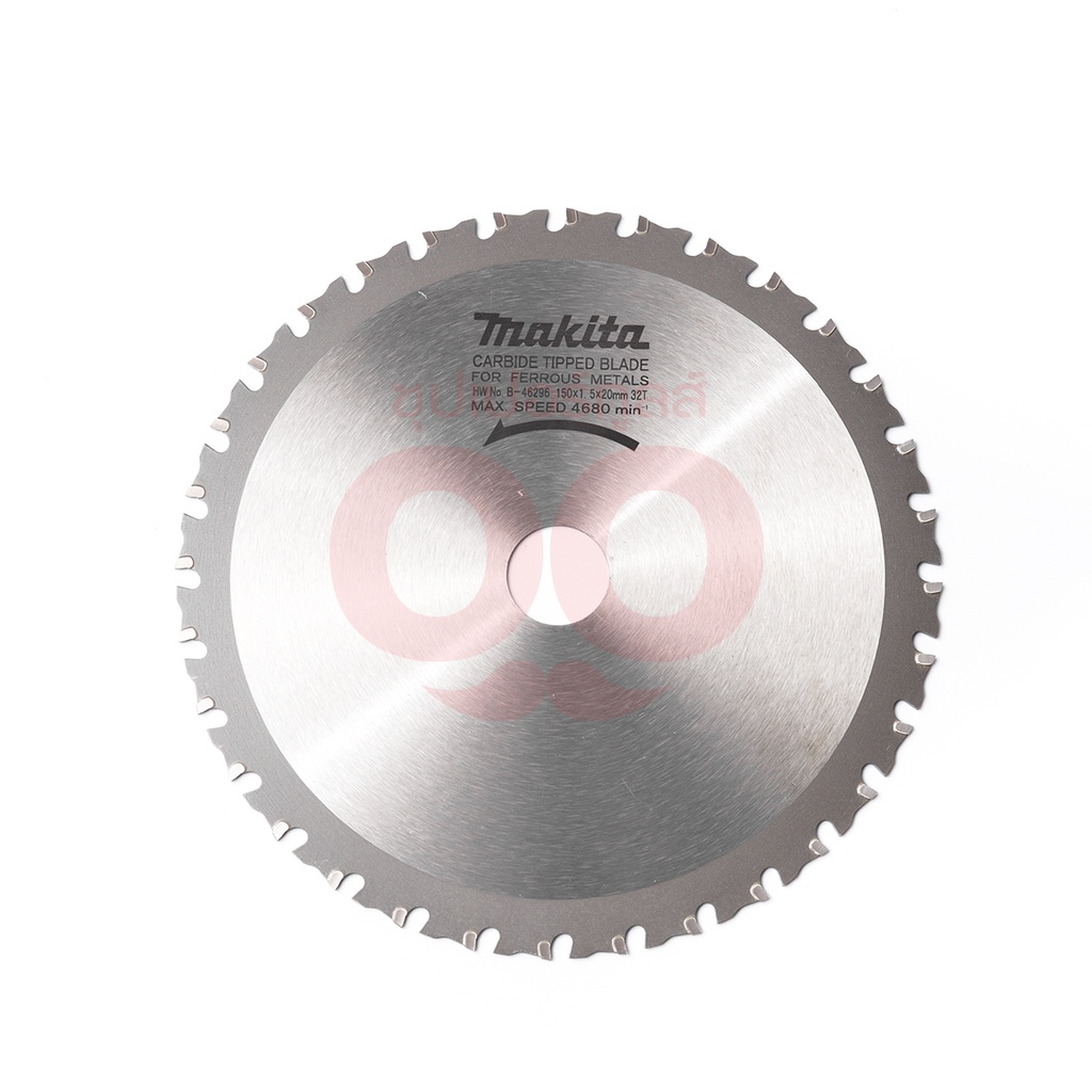 MAKITA มากีต้า MPB-46296 ใบเลื่อย 150MMX32T ตัดโลหะ FOR DCS551 T.C.T SAW BLADE 136X20X30T Code B-462