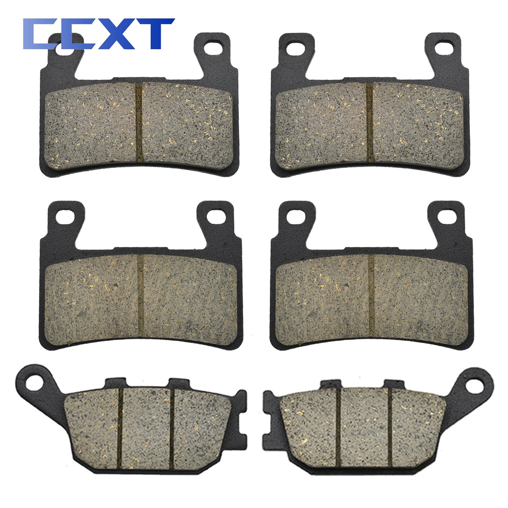 Ccxt ผ้าเบรกหน้า และหลัง สําหรับรถจักรยานยนต์ Honda CB400 SF4 SF5 SFS5 CBR 600F4 600RR 900RR 900RR2 900RR3 1998-2004 VTR1000 SP1 SP2